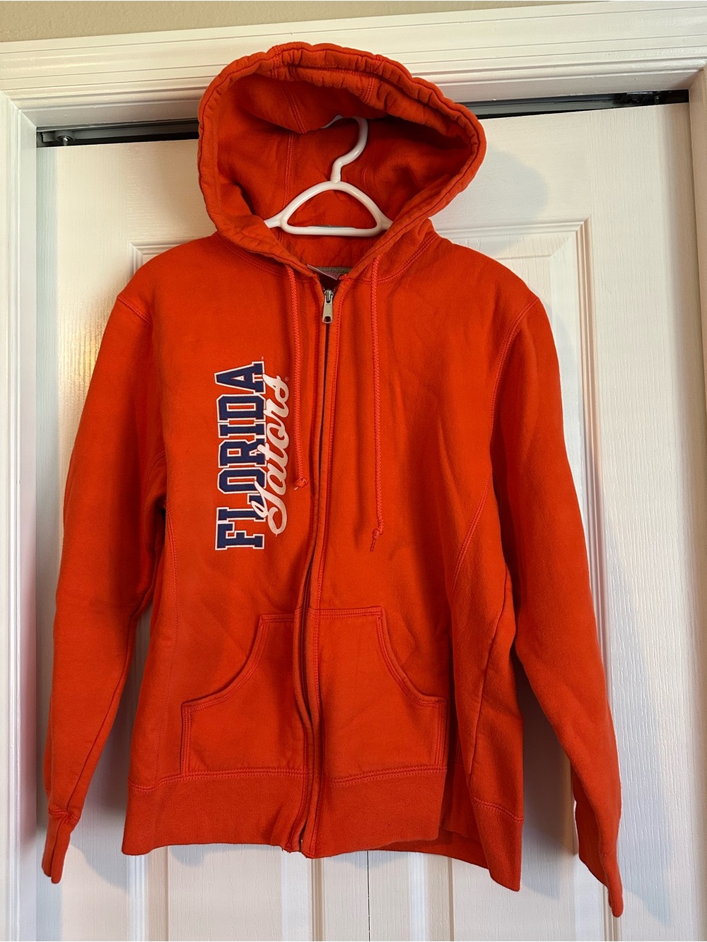 Orange 'Florida Gators' Full-Zip Hoodie Jacket
